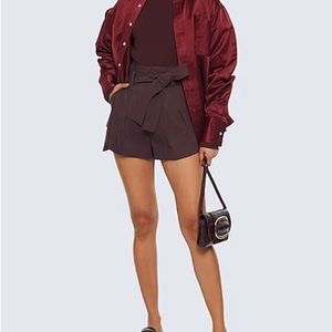 A.L.C Joey Paperbag Shorts